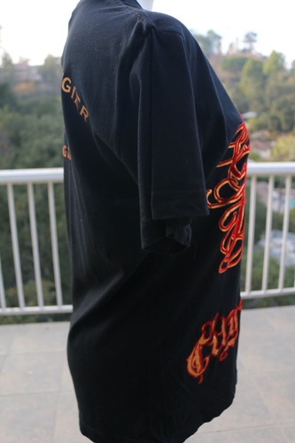 S Christian Audigier Shirt T-Shirt Tee Black Red Logo Small NWT New With Tags - Picture 4 of 8