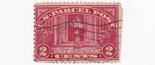 STAMP US SCOTT Q2 "City Carrier" 2 CENT 1913 Parcel Post USED - V