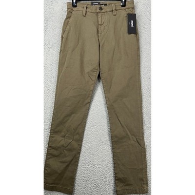 NEW Mavi Pants Edward Mens 28X32 Dusty Olive Twill Chino Slim Straight Stretch