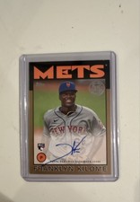 2021 Topps Update - 1986 Topps Baseball Autographs Franklyn Kilome Gold /50 