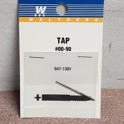 Tap 00-90 Walthers 947-1301 - For cutting accurate screw threads