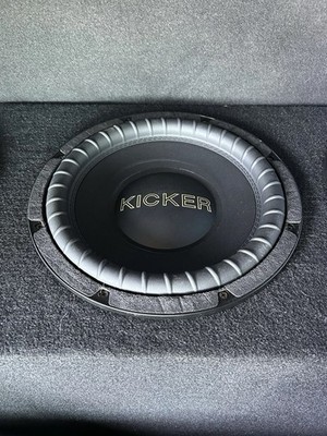 Kicker 50GOLD124 50th Ann. Limited Edition Gold Comp 12 in Car Subwoofer