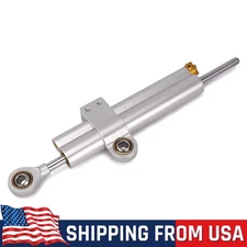 JFG RACING Motorcycle Steering Dampers Stabilizer Universal Adjustable