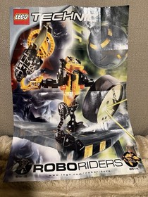 LEGO Technic 8514 Robo Riders Power Complete With Instructions & Canister