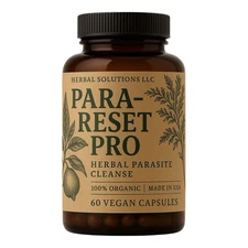 PARASITE DETOX BODY CLEANSE Complex Anti- PARASITE Support Detox - Candida Detox