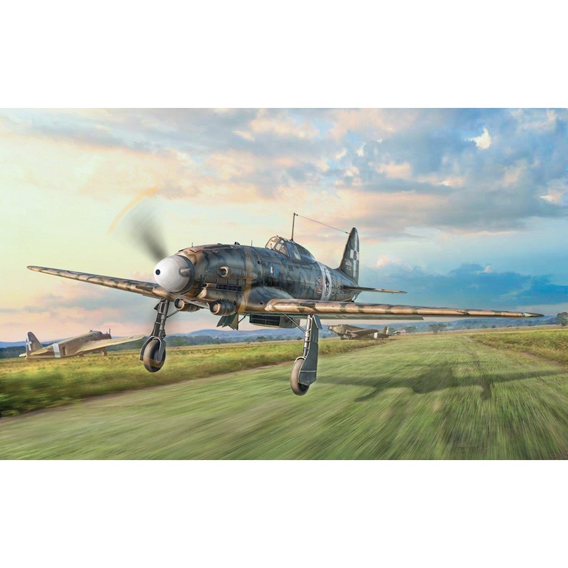 Macchi MC.205 Veltro Italeri 2519 réplique aéronautique 1/32 avec cockpit ultra détaillé