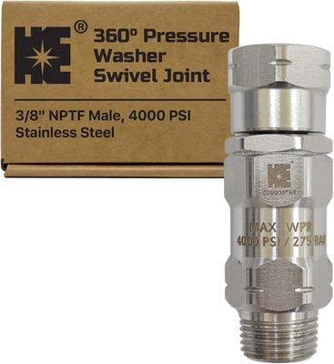 #ad #ad Stainless Steel 3 8quot; NPT M 360° Pressure Washer Swivel – Enhanced Leak Proof Hig $30.92