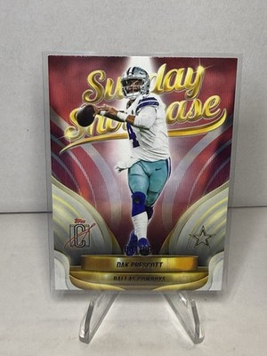 2025 Topps Signature Class Sunday Showcase Dak Prescott #1/299