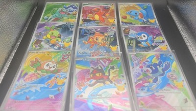 First Partner Illustration Collection Serie 1 Promo Set (9 Karten) siehe Bilder