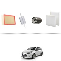 Hoffcar Wartungsset - 4 Filter Kompatibel Mit Citroen C3 II 1.2 VTI 60KW Ab