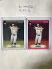 Topps Stadium Club Paul Skenes Pittsburgh Pirates MLB Rookie 2025 2 Card Lot