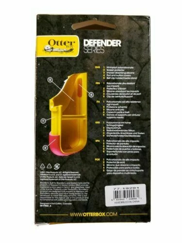 OtterBox Defender Case BlackBerry Curve 9350 9360 9370 Black 77-19291 With Clip - Image 2 of 4