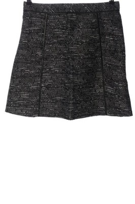 ORSAY Minirock Damen Rock Gr. DE 36 schwarz-hellgrau-weiß Casual-Look