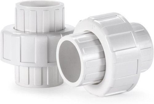 1" PVC Union Coupling Pipe Fitting,1" PVC Slip Union Schedule 40, PVC Adapter(So