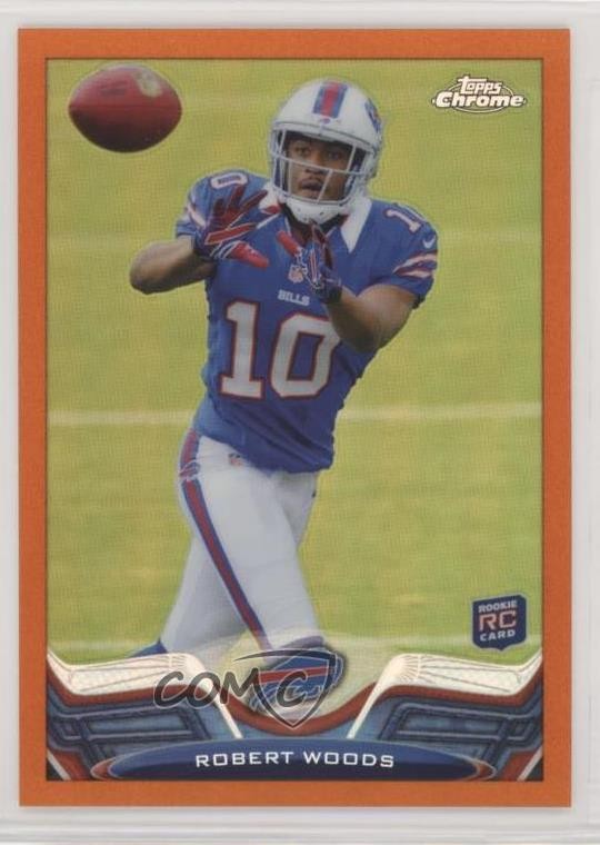 2013 Topps Chrome Retail Orange Refractor Robert Woods #3 Rookie RC 08uq