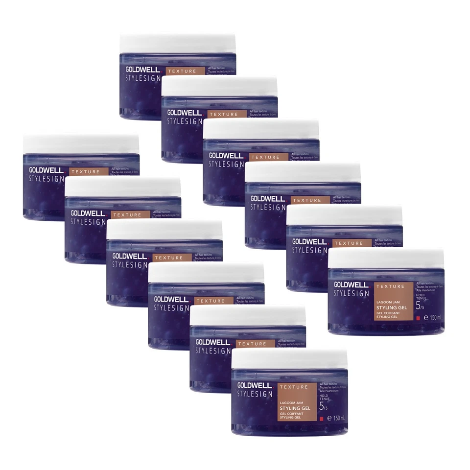 12 x Goldwell Style Sign Lagoom Jam Haargel Gel 150 ml