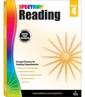 Spectrum Reading, Grade 4 Paperback