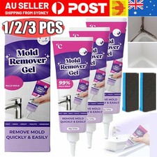 1/2/3Pcs 90g Mold Remover Gel, Powerful Vexclean Cleaning Gel with Sponge
