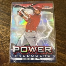 2020 Bowman's Best Power Producers Shohei Ohtani #PP-SO Refractor Angels 95A