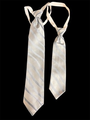 Striped Pretied Tie and PSQ Sky Set-Adult and Child Sizes -LOT available!