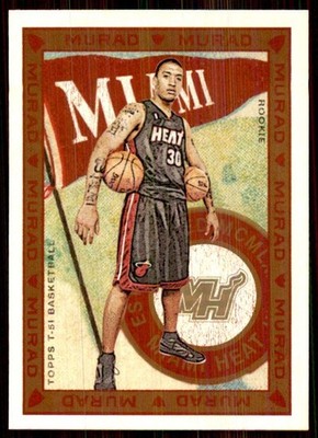 2008-09 Topps T-51 Murad Michael Beasley 2Bk #172
