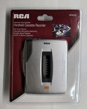 RCA RP3536 Handheld Portable Cassette Voice Recorder Sealed 2006 Model