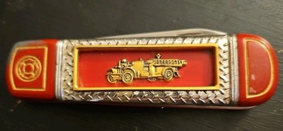 FRANKLIN MINT COLLECTABLE OFFICIAL FIREFIGHTERS KNIFE