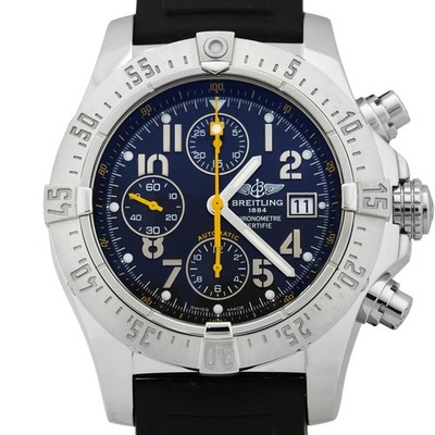 BREITLING Avengers Skyland Limited Edition A338BCARPR A13380 Automatik Schwar...
