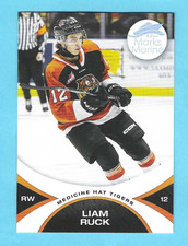 2024-25 Medicine Hat Tigers #12 Liam Ruck! ROOKIE Card!