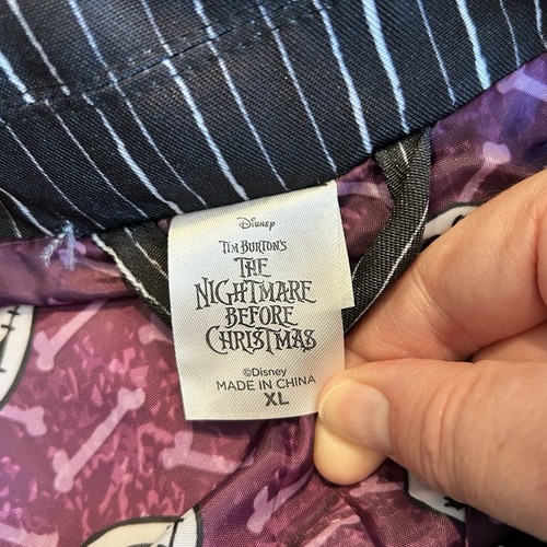 Spirit The Nightmare Before Christmas Jack Skellington Blazer gestreift Gr. XL - Bild 5 von 7