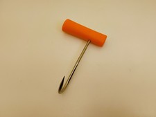 Dexter USA LEFT HAND Offset Tapered Grip Handle Hook 5.5" 1/4" gauge Pro Duty