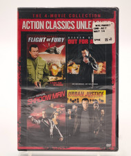 Action Classics Unleashed DVD 4 Movie Collection Steven Seagal