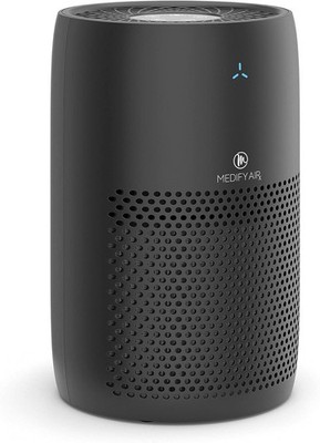 Medify MA-22 Air Purifier H13 HEPA 555 sq ft Quiet Odor Smoke Black