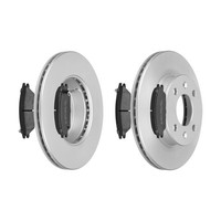f.becker Bremsscheiben Ø241MM + BremsbelÄGe Vorne FÜR Hyundai Getz Hyundai