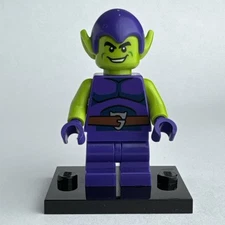 Lego Green Goblin Minifigure w Base 10784 10781 10790 h0803 spidey friends lg1