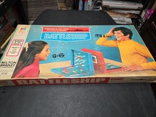 Vintage BATTLESHIP Board Game 1971 Milton Bradley 4730 Original Box COMPLETE