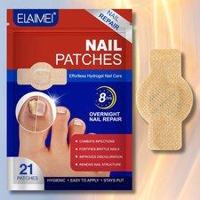21 Pcs Fungal Nail Patches - Extra Strength Toenail Fungus Treatment Overnight