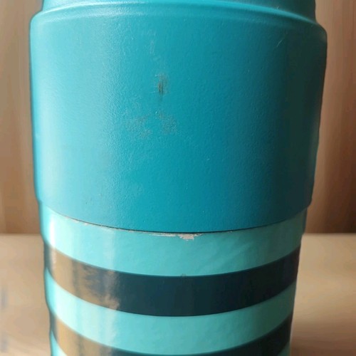 Vintage 1988 Ralphco Crayola Crayon Piggy Bank 35 inches Aqua Blue RARE - Picture 3 of 7