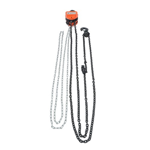 4400lbs Capacity Hand Chain Hoist 10FT G80 Galvanized Chain w/ Double-Pawl Brake - Picture 5 of 18