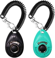 Dog Training Clicker Wrist Strap Pets Training Behavioral Cats Puppy Birds Horse