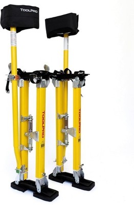 ToolPro Adjustable Drywall Stilts 24-40 in, Magnesium