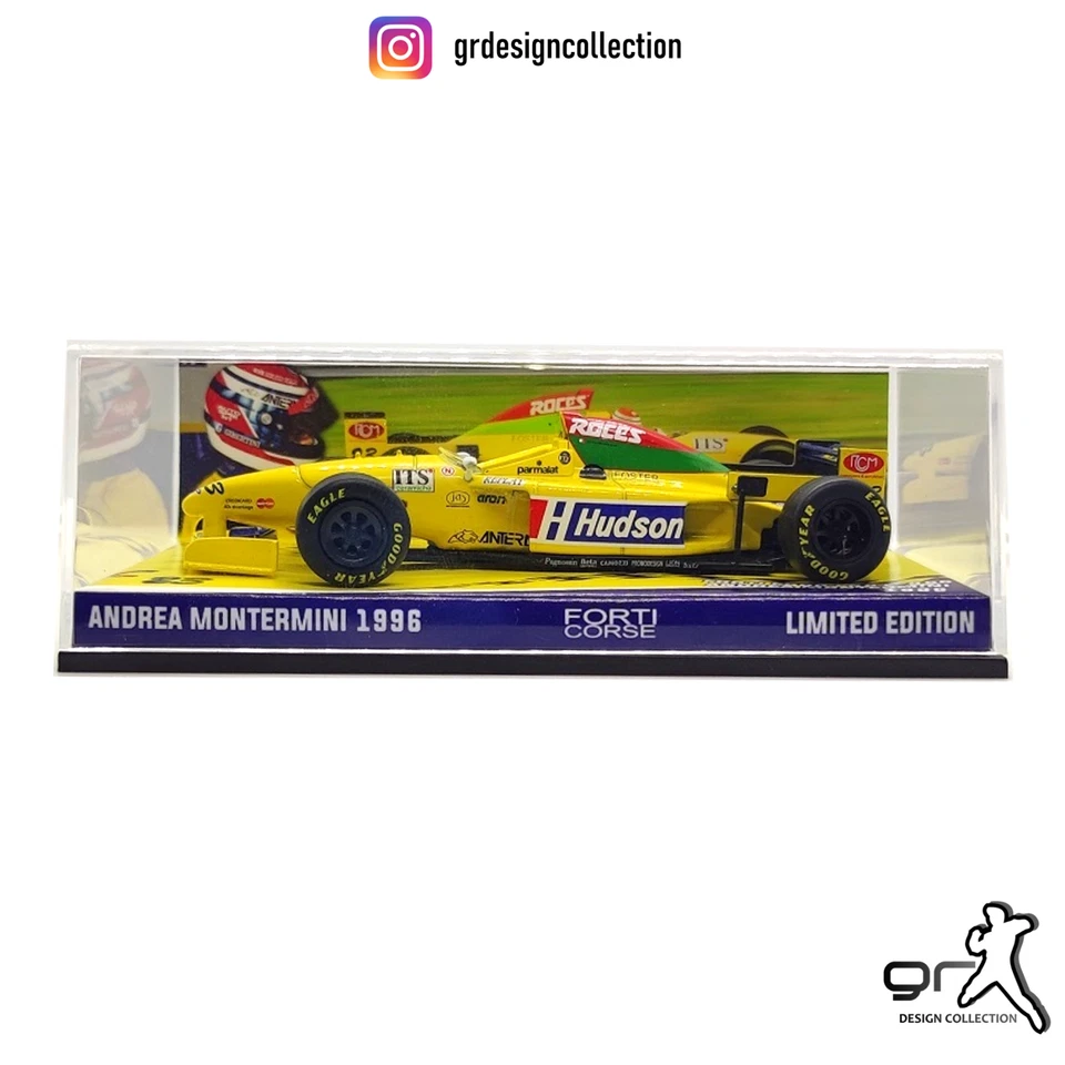 Andrea Montermini - Forti Ford FGO1-95B - F1 1996 GP / Altaya - IXO / 1:43 - Immagine 2 di 4