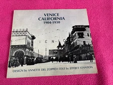 JEFFREY STANTON book VENICE CALIFORNIA 1904-1930 photos LOS ANGELES pier BERACH