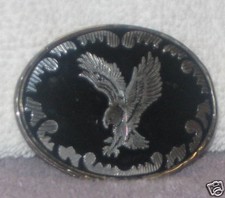 EAGLE BELT BUCKLE FITS 1 1/2" BELT MADE USA