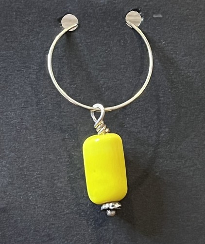 Set of 4 Handmade Wine Glass Charms by De'Ki Barrel Shape - Afbeelding 3 van 8
