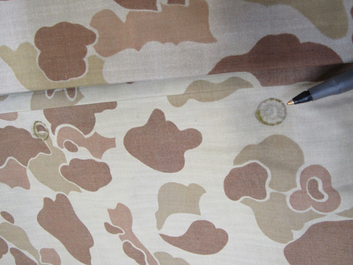 Early WW2 USMC Reversible Poncho Frog Skin Camouflage 1942 National Carbon Co - Picture 9 of 24