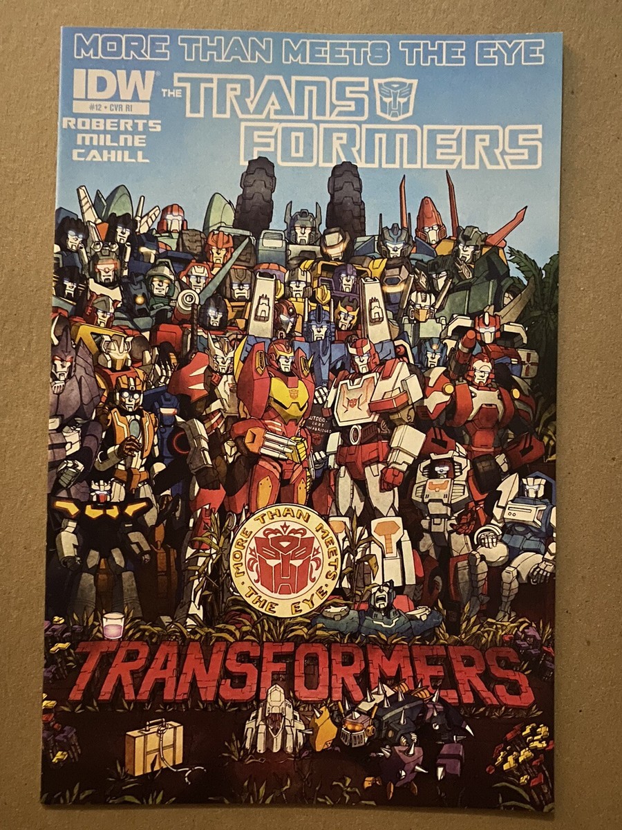 Transformers More Than Meets the Eye #12 RI IDW Retailer Incentive