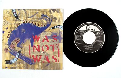 Was (Not Was)   Walk The Dinosaur / 11 Miles An Hour   7'' Vinyl   1987   VG+