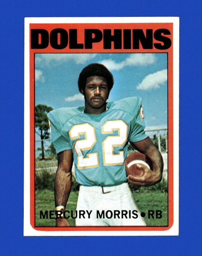 Mercury Morris trading card