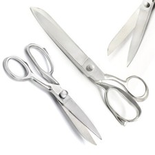 14"  7" Heavy Duty Stainless Steel Tailor Upholstery Scissors Shears Sliver